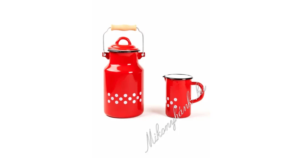 4 literes tejeskanna + mércés bögre 1liter Árengedmény